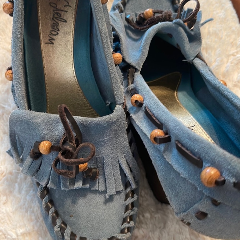 Wedge loafers